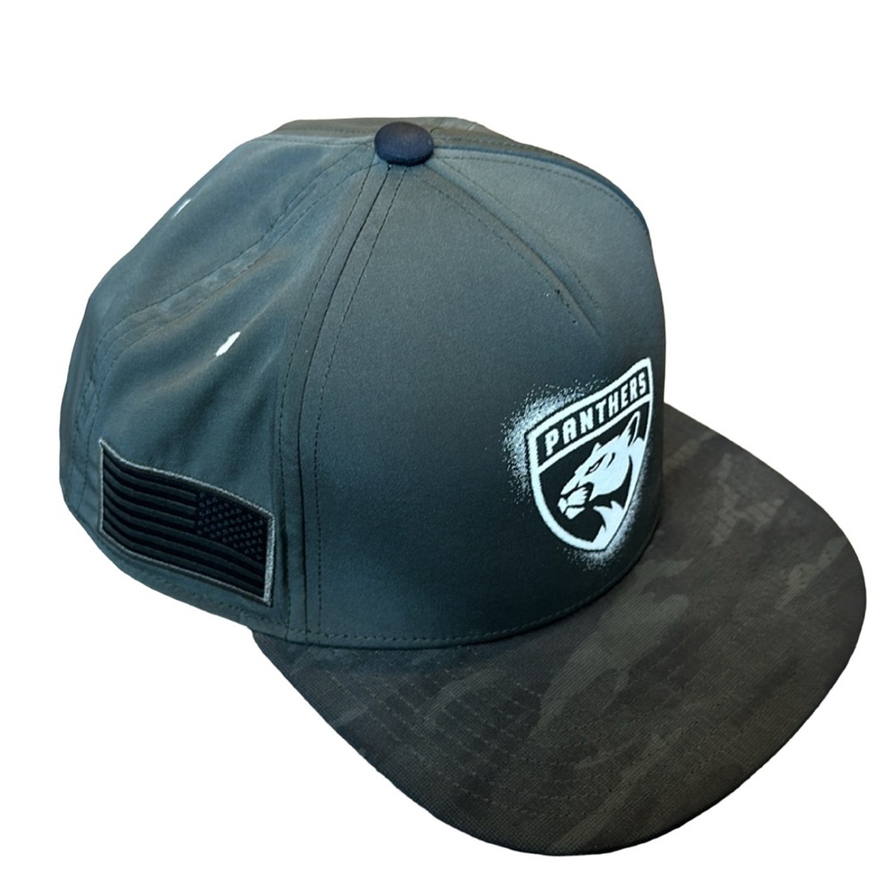 Adidas NHL Florida Panthers Military Appreciation Snapback Cap NWOT